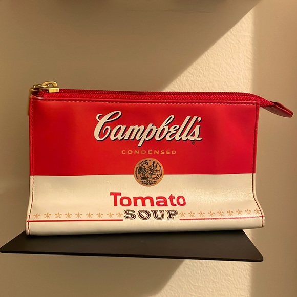 ICON Handbags - ICON Los Angeles Campbell’s Soup - Good Condition- Medium Vintage Cosmetic Bag